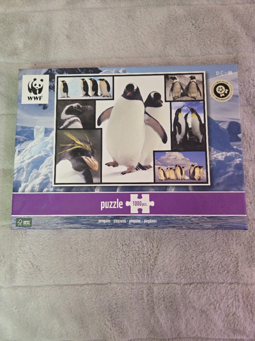 WWF 1000 Piece Penguins Puzzle